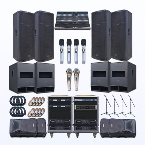 Paket LUX-2 Professional Indoor & Oudoor Sound System Speaker AUDERPRO Original Bergaransi