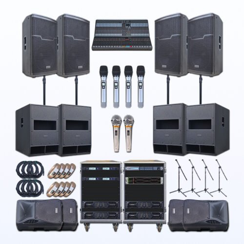 Paket LUX-3 Professional Indoor & Oudoor Sound System Speaker AUDERPRO Original Bergaransi