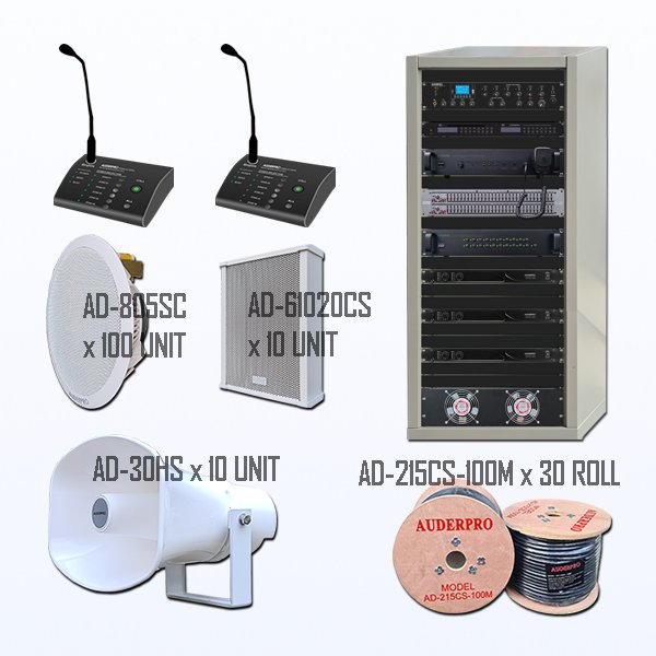 PAKET BPA-1 PAGING BGM CAR CALL ALARM BLADIO STORE