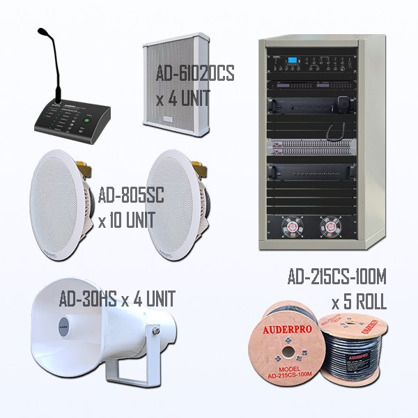 PAKET BPA-14 PAGING BGM CAR CALL ALARM BLADIO STORE