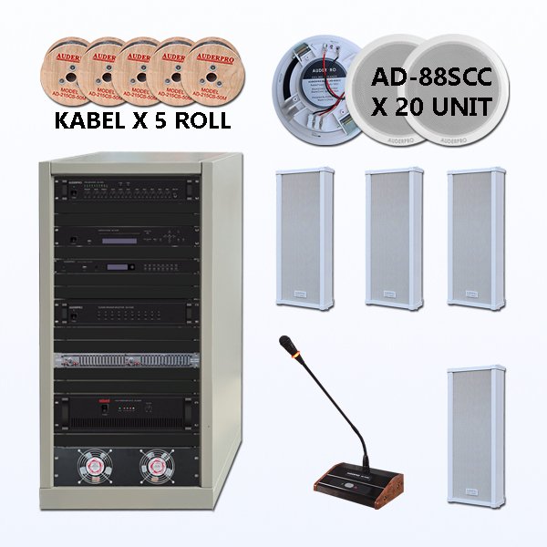 PAKET BPG-13 BLADIO STORE PAGING SYSTEM GEDUNG