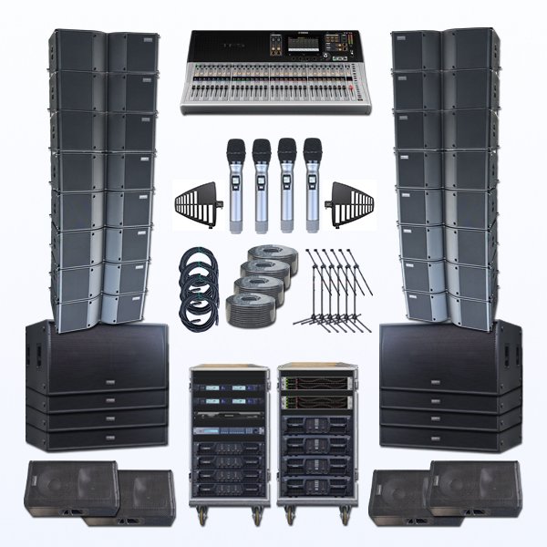 PAKET LINE ARRAY AUDERPRO BLP-1