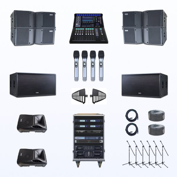 PAKET LINE ARRAY AUDERPRO BLP-10