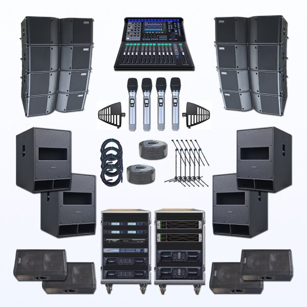 PAKET LINE ARRAY AUDERPRO BLP-7