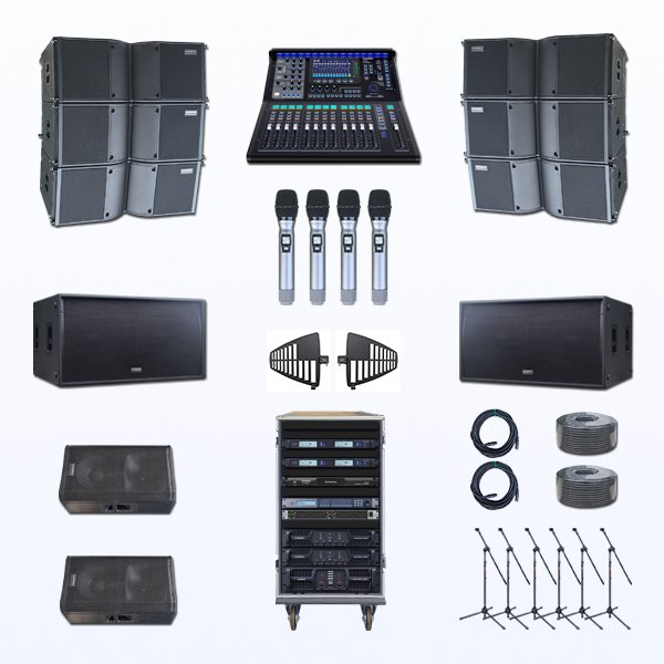 PAKET LINE ARRAY AUDERPRO BLP-8