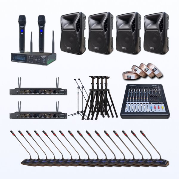 PAKET BK2 AP949WMT AUDERPRO MIC MEJA