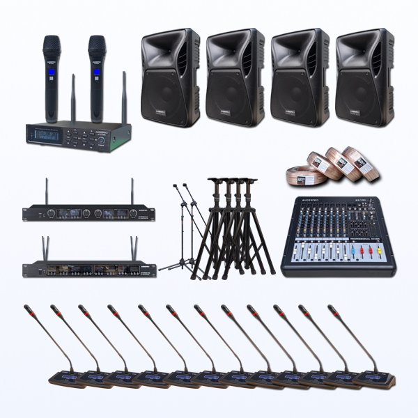 PAKET BK4 AP949WMT AUDERPRO MIC MEJA