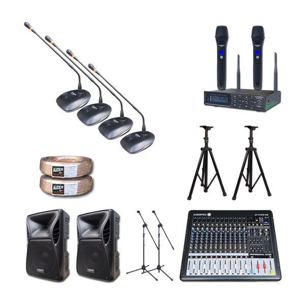 PAKET BM3 MIC RAPAT KABEL AUDERPRO AP-917