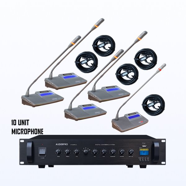 PAKET MP-11 CONFERENCE DIGITAL AUDERPRO AP-809 BLADIO STORE