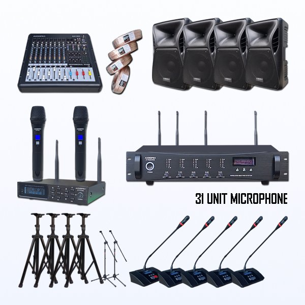 PAKET W-2 AUDERPRO AP-9000 BLADIO