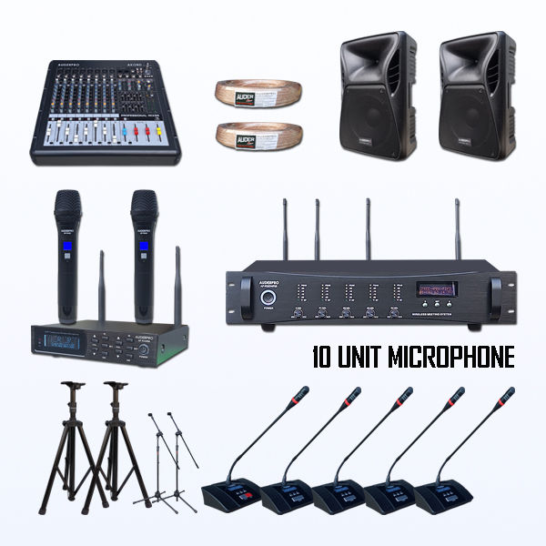 PAKET W-6 AUDERPRO AP-9000 BLADIO